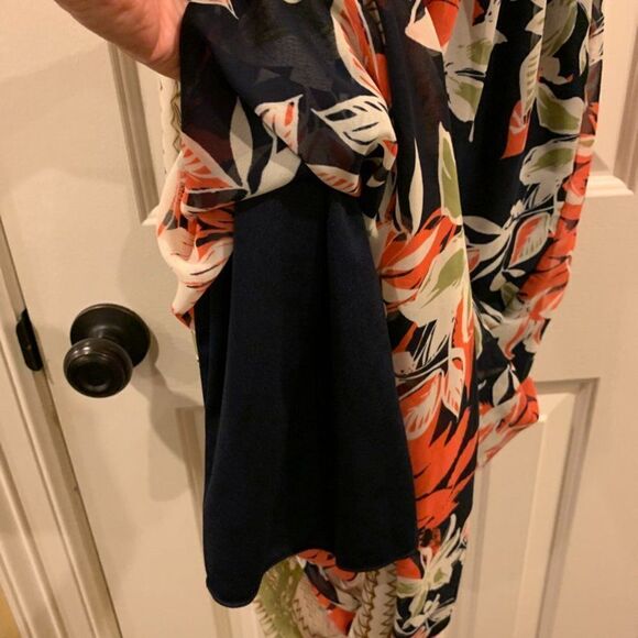 Enfocus Studio Sheer Dress with Shorter Navy Lining - Picture 7 of 7